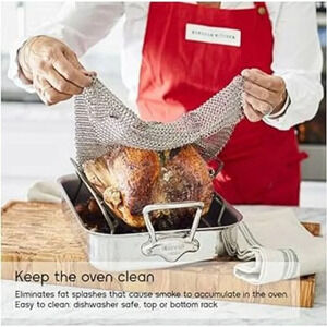 NEW Novac Roasteasy Stainless Steel Chainl For Perfect ROASTING Made In France